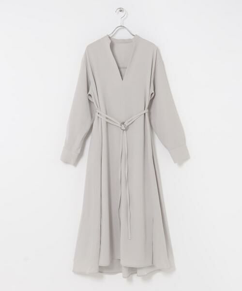 URBAN RESEARCH ROSSO / アーバンリサーチ ロッソ ワンピース | トリアセテート混Vネックワンピース | 詳細8