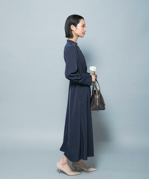 URBAN RESEARCH ROSSO / アーバンリサーチ ロッソ ワンピース | ベルト付カシュクールサテンワンピース | 詳細3