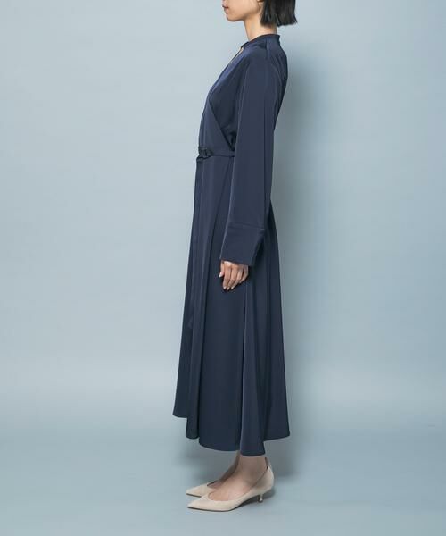 URBAN RESEARCH ROSSO / アーバンリサーチ ロッソ ワンピース | ベルト付カシュクールサテンワンピース | 詳細6