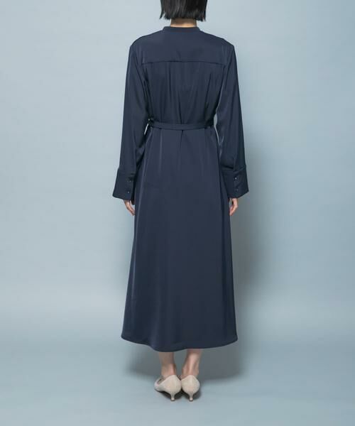 URBAN RESEARCH ROSSO / アーバンリサーチ ロッソ ワンピース | ベルト付カシュクールサテンワンピース | 詳細7