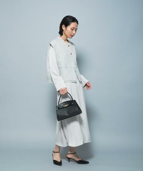 URBAN RESEARCH ROSSO / アーバンリサーチ ロッソ ワンピース | ベルト付カシュクールサテンワンピース | 詳細20