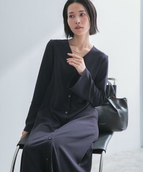 URBAN RESEARCH ROSSO / アーバンリサーチ ロッソ ワンピース | ストレッチジョーゼットワンピース | 詳細4