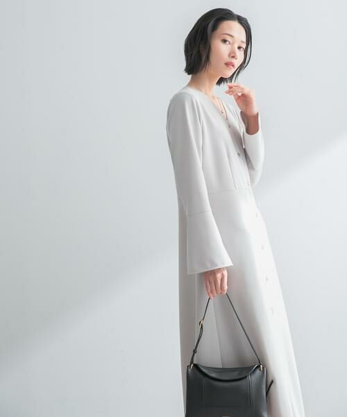 URBAN RESEARCH ROSSO / アーバンリサーチ ロッソ ワンピース | ストレッチジョーゼットワンピース | 詳細19