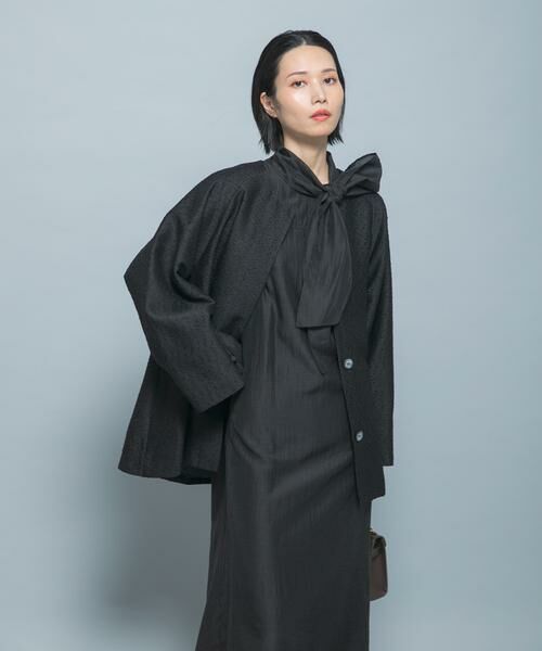 URBAN RESEARCH ROSSO / アーバンリサーチ ロッソ ワンピース | シルク混シアーオーガンジーワンピース | 詳細1