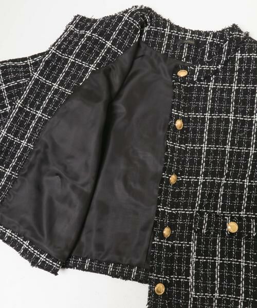 URBAN RESEARCH ROSSO / アーバンリサーチ ロッソ ノーカラージャケット | 『WEB限定』ツイードノーカラージャケット | 詳細22