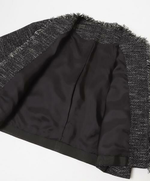 URBAN RESEARCH ROSSO / アーバンリサーチ ロッソ ノーカラージャケット | ツイードショートジャケット | 詳細21