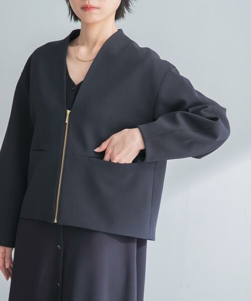 URBAN RESEARCH ROSSO / アーバンリサーチ ロッソ ブルゾン | ストレッチジョーゼットブルゾン | 詳細10