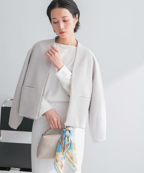 URBAN RESEARCH ROSSO / アーバンリサーチ ロッソ ブルゾン | ストレッチジョーゼットブルゾン | 詳細16