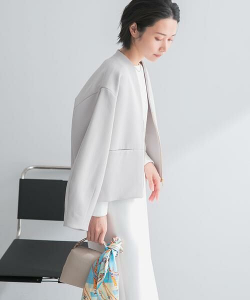 URBAN RESEARCH ROSSO / アーバンリサーチ ロッソ ブルゾン | ストレッチジョーゼットブルゾン | 詳細17