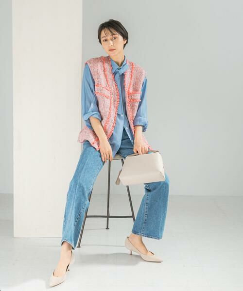 URBAN RESEARCH ROSSO / アーバンリサーチ ロッソ ベスト | ツイードオーバージレ | 詳細3