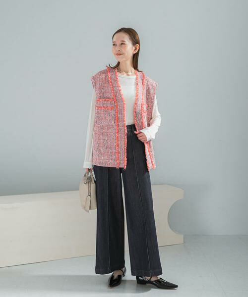 URBAN RESEARCH ROSSO / アーバンリサーチ ロッソ ベスト | ツイードオーバージレ | 詳細7
