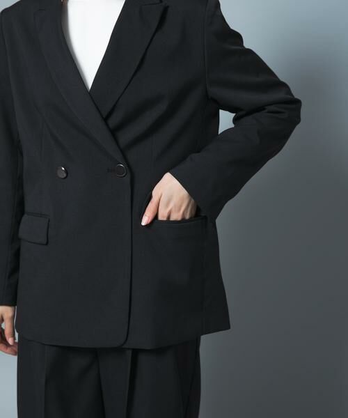 URBAN RESEARCH ROSSO / アーバンリサーチ ロッソ その他アウター | 防シワシャンブレーツイルダブルジャケット | 詳細10