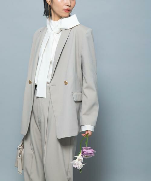 URBAN RESEARCH ROSSO / アーバンリサーチ ロッソ その他アウター | 防シワシャンブレーツイルダブルジャケット | 詳細17