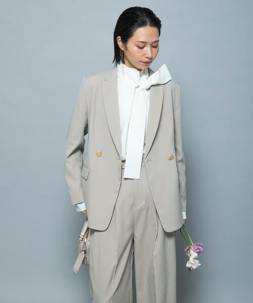 URBAN RESEARCH ROSSO / アーバンリサーチ ロッソ その他アウター | 防シワシャンブレーツイルダブルジャケット | 詳細18