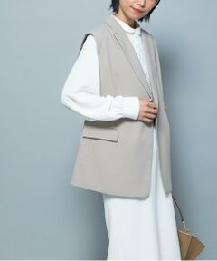 URBAN RESEARCH ROSSO / アーバンリサーチ ロッソ ベスト | 防シワシャンブレーツイルダブルジレ