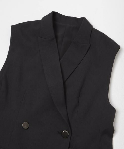 URBAN RESEARCH ROSSO / アーバンリサーチ ロッソ ベスト | 防シワシャンブレーツイルダブルジレ | 詳細10