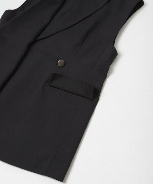 URBAN RESEARCH ROSSO / アーバンリサーチ ロッソ ベスト | 防シワシャンブレーツイルダブルジレ | 詳細11