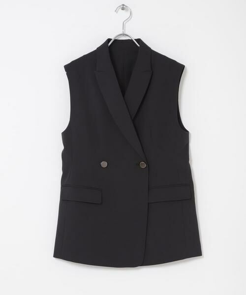 URBAN RESEARCH ROSSO / アーバンリサーチ ロッソ ベスト | 防シワシャンブレーツイルダブルジレ | 詳細9