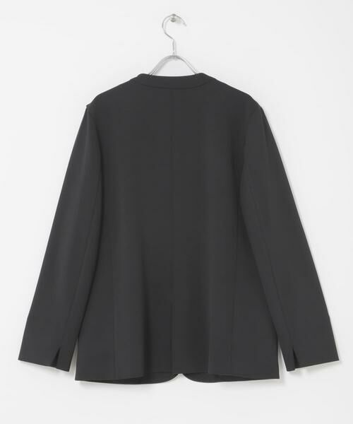 URBAN RESEARCH ROSSO / アーバンリサーチ ロッソ ノーカラージャケット | ストレッチツイルノーカラージャケット | 詳細13