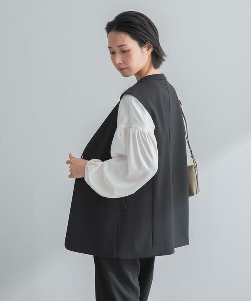 URBAN RESEARCH ROSSO / アーバンリサーチ ロッソ ベスト | ストレッチツイルジレ | 詳細3