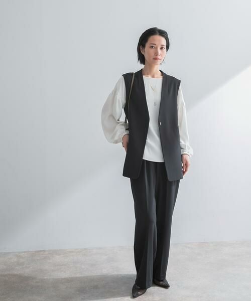 URBAN RESEARCH ROSSO / アーバンリサーチ ロッソ ベスト | ストレッチツイルジレ | 詳細5