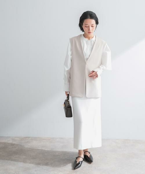 URBAN RESEARCH ROSSO / アーバンリサーチ ロッソ ベスト | ストレッチツイルジレ | 詳細16