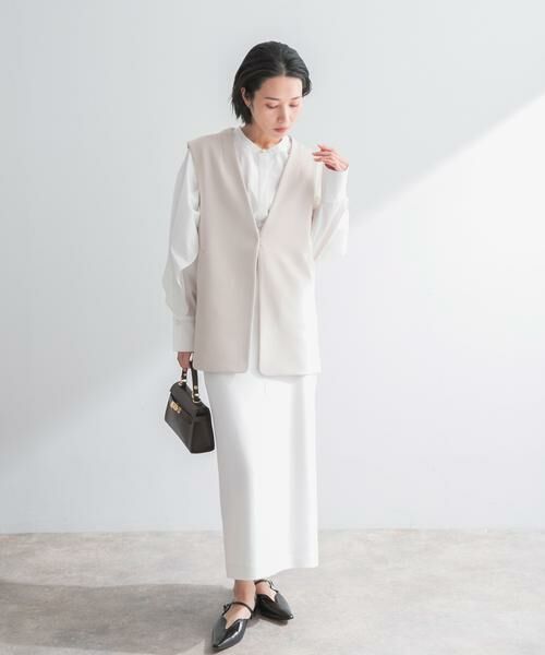 URBAN RESEARCH ROSSO / アーバンリサーチ ロッソ ベスト | ストレッチツイルジレ | 詳細17