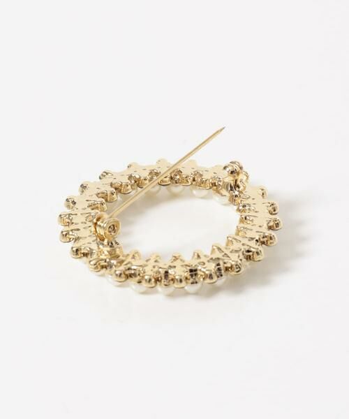 URBAN RESEARCH ROSSO / アーバンリサーチ ロッソ ブローチ・コサージュ | 『WEB限定』パールビジューサークルブローチ | 詳細3