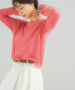 URBAN RESEARCH ROSSO / アーバンリサーチ ロッソ ニット・セーター | シアーレイヤードニット