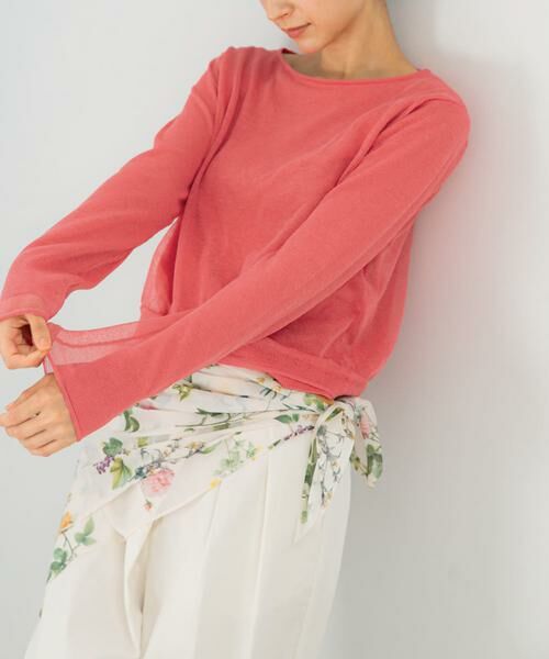 URBAN RESEARCH ROSSO / アーバンリサーチ ロッソ ニット・セーター | シアーレイヤードニット | 詳細4