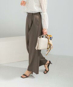 URBAN RESEARCH ROSSO / アーバンリサーチ ロッソ その他パンツ | 防シワハイウエストワイドスラックス