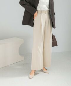 URBAN RESEARCH ROSSO / アーバンリサーチ ロッソ その他パンツ | 防シワハイウエストワイドスラックス
