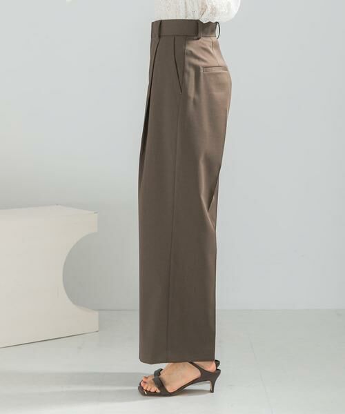 URBAN RESEARCH ROSSO / アーバンリサーチ ロッソ その他パンツ | 防シワハイウエストワイドスラックス | 詳細5