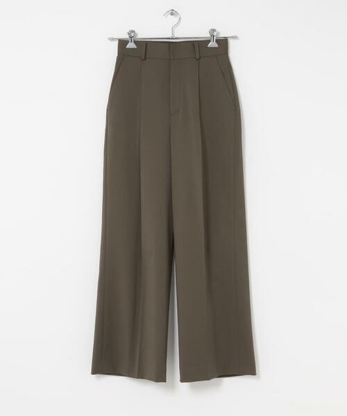 URBAN RESEARCH ROSSO / アーバンリサーチ ロッソ その他パンツ | 防シワハイウエストワイドスラックス | 詳細9