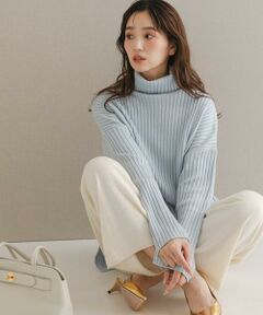 URBAN RESEARCH ROSSO / アーバンリサーチ ロッソ ニット・セーター | マシーンウォッシュ ワイドリブニット