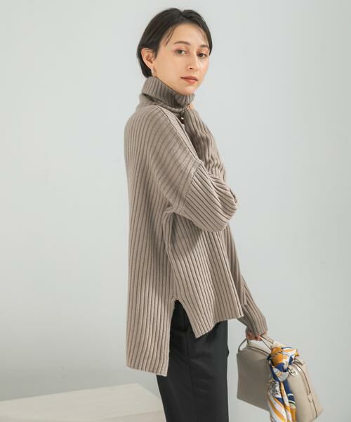 URBAN RESEARCH ROSSO / アーバンリサーチ ロッソ ニット・セーター | マシーンウォッシュ ワイドリブニット | 詳細2