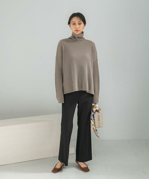 URBAN RESEARCH ROSSO / アーバンリサーチ ロッソ ニット・セーター | マシーンウォッシュ ワイドリブニット | 詳細3