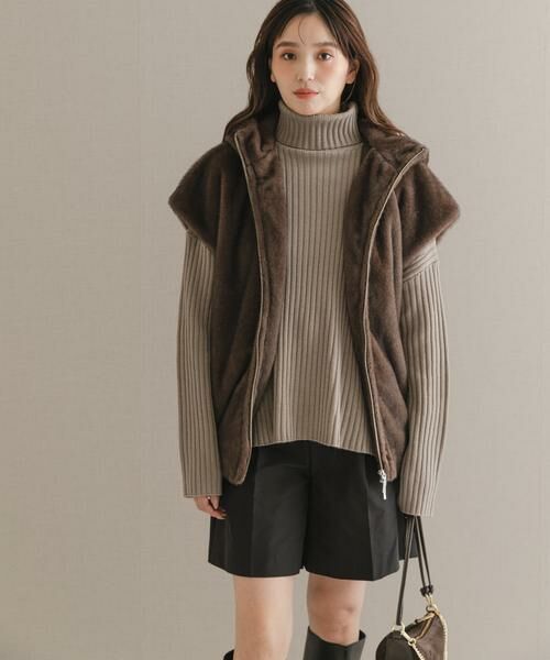 URBAN RESEARCH ROSSO / アーバンリサーチ ロッソ ニット・セーター | マシーンウォッシュ ワイドリブニット | 詳細5