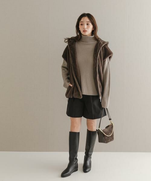 URBAN RESEARCH ROSSO / アーバンリサーチ ロッソ ニット・セーター | マシーンウォッシュ ワイドリブニット | 詳細6