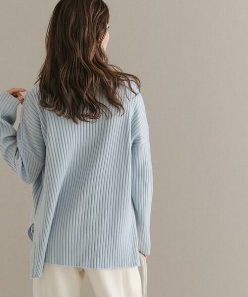 URBAN RESEARCH ROSSO / アーバンリサーチ ロッソ ニット・セーター | マシーンウォッシュ ワイドリブニット | 詳細10