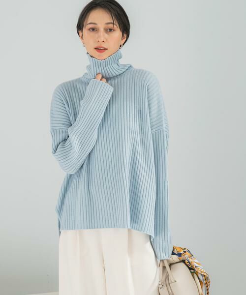 URBAN RESEARCH ROSSO / アーバンリサーチ ロッソ ニット・セーター | マシーンウォッシュ ワイドリブニット | 詳細12