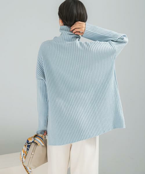 URBAN RESEARCH ROSSO / アーバンリサーチ ロッソ ニット・セーター | マシーンウォッシュ ワイドリブニット | 詳細14