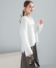 URBAN RESEARCH ROSSO / アーバンリサーチ ロッソ ニット・セーター | シャギーVネックニット