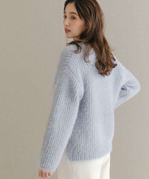 URBAN RESEARCH ROSSO / アーバンリサーチ ロッソ ニット・セーター | シャギーVネックニット | 詳細2