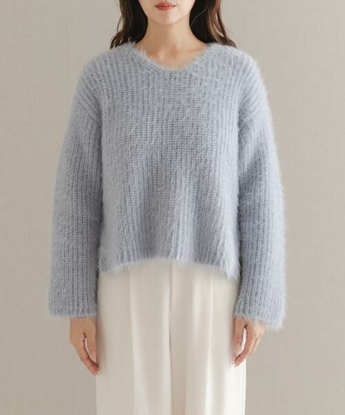 URBAN RESEARCH ROSSO / アーバンリサーチ ロッソ ニット・セーター | シャギーVネックニット | 詳細4
