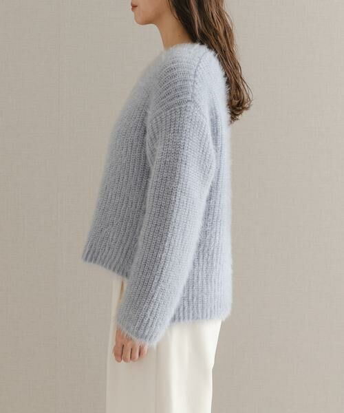 URBAN RESEARCH ROSSO / アーバンリサーチ ロッソ ニット・セーター | シャギーVネックニット | 詳細5