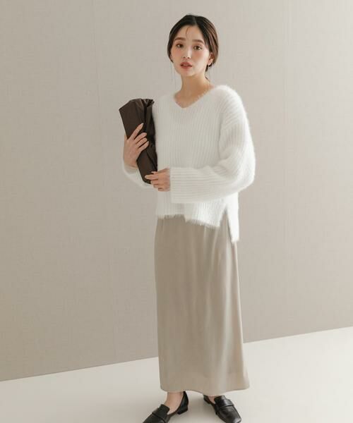 URBAN RESEARCH ROSSO / アーバンリサーチ ロッソ ニット・セーター | シャギーVネックニット | 詳細20