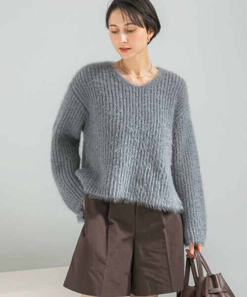URBAN RESEARCH ROSSO / アーバンリサーチ ロッソ ニット・セーター | シャギーVネックニット | 詳細26