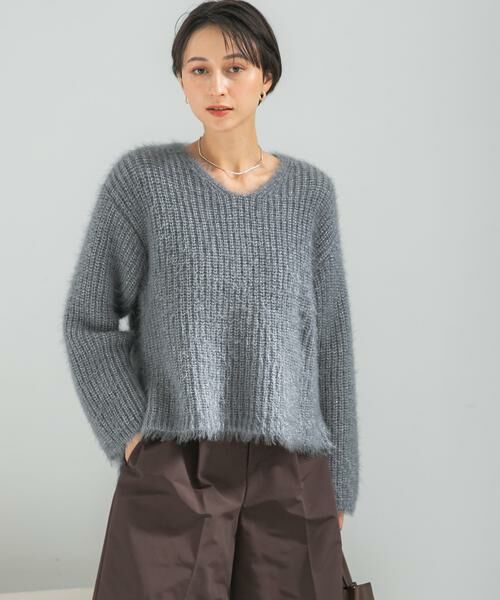 URBAN RESEARCH ROSSO / アーバンリサーチ ロッソ ニット・セーター | シャギーVネックニット | 詳細27