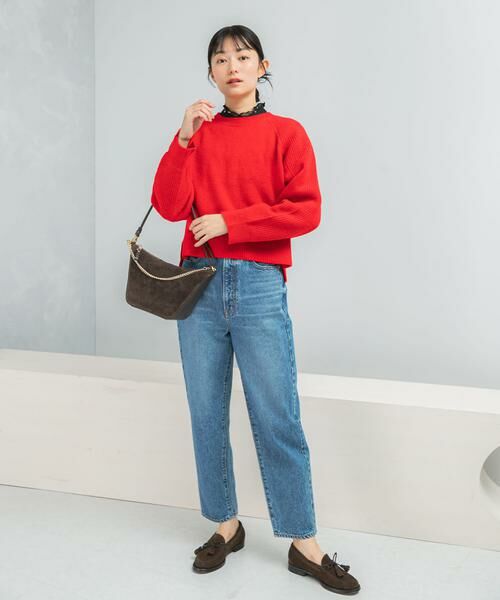 URBAN RESEARCH ROSSO / アーバンリサーチ ロッソ ニット・セーター | スーパーファインラムズウールショートニット | 詳細2